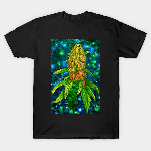 Golden Bud T-Shirt by EvoComicsInc